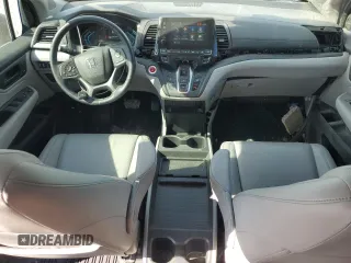 2024 Honda Odyssey EX-L z VIN 5FNRL6H68RB016827, wystawiony jako Copart lot #48412675 z przebiegiem 24 369 mil mil oraz Szkody całkowita. Historia ofert i sprzedaży dostępna na DreamBid. Obrazek 8.