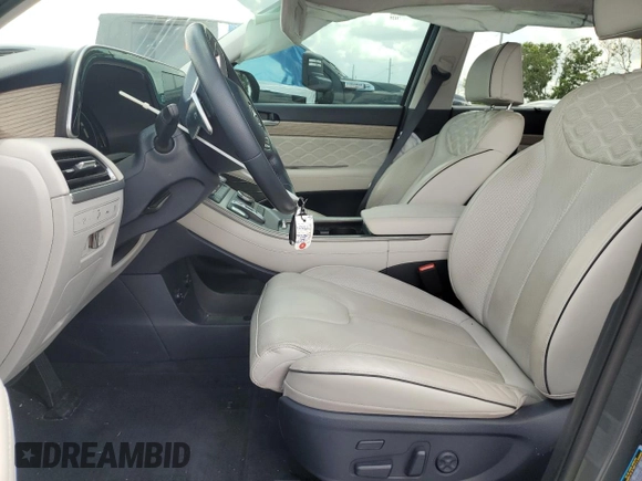 2022 Hyundai Palisade Calligraphy z VIN KM8R74HE7NU449391, wystawiony jako Copart lot #58730395 z przebiegiem 51 533 mil mil oraz Szkoda całkowita • Salvage title. Historia ofert i sprzedaży dostępna na DreamBid. Obrazek 7.