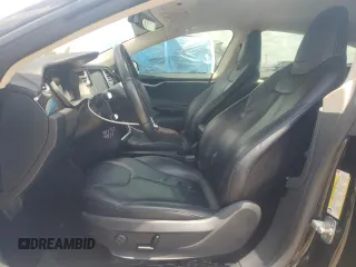 2014 Tesla Model S 60 with VIN 5YJSA1S16EFP50982, listed as a Copart auction lot 54426015 with 76,515 mi miles and Salvage title. Bid and sale history available at DreamBid. Image 7.