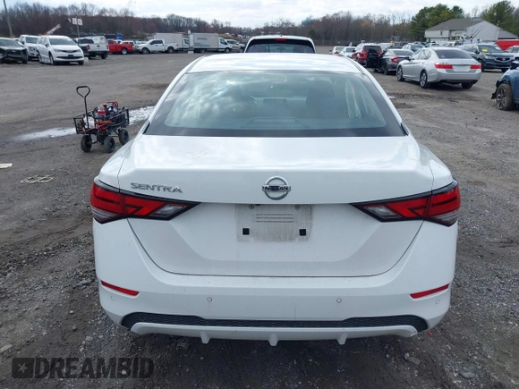 2020 Nissan Sentra S with VIN 3N1AB8BV7LY304588, listed as a IAAI auction lot 41895069 with 47,163 mi miles. Bid and sale history available at carsss.com. Image 16.