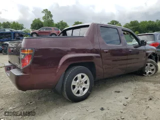 2008 Honda Ridgeline RTL with VIN 2HJYK16528H537171, listed as a Copart auction lot 66348154 with 209,483 mi miles and Salvage Title. Bid and sale history available at carsss.com. Image 3.