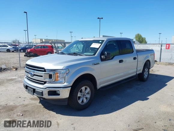 2018 Ford F-150 XL with VIN 1FTFW1EG8JKE52322, listed as a IAAI auction lot 42064789 with 159,365 mi miles. Bid and sale history available at carsss.com. Image 17.