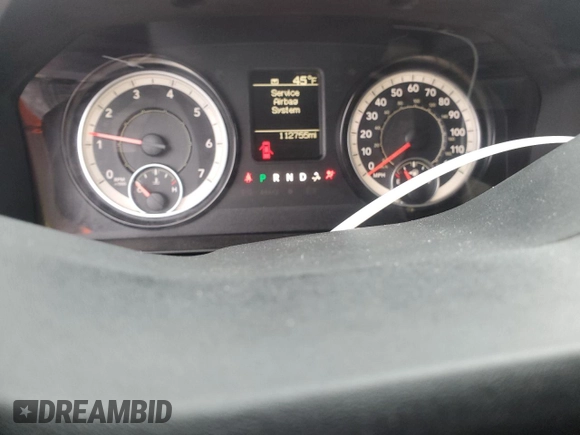 2017 Ram 1500 Express with VIN 3C6RR6KT2HG521212, listed as a Copart auction lot 41806575 with 112,755 mi miles and Salvage title. Bid and sale history available at DreamBid. Image 9.