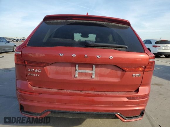 2024 Volvo XC60 Core Dark Theme with VIN YV4L12RK3R1740351, listed as a Copart auction lot 67729564 with 46,222 mi miles and Salvage Title. Bid and sale history available at carsss.com. Image 6.