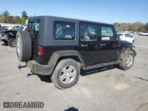2009 Jeep Wrangler Unlimited X with VIN 1J4GA391X9L788932, listed as a Copart auction lot 49004925 with 105,674 mi miles and Salvage Title. Bid and sale history available at carsss.com. Image 3.