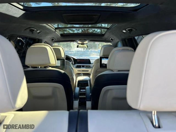 2019 BMW X7 xDrive50i with VIN 5UXCX4C53KLB39548, listed as a Copart auction lot 54152375 with 159,191 mi miles and Clean Title. Bid and sale history available at carsss.com. Image 9.