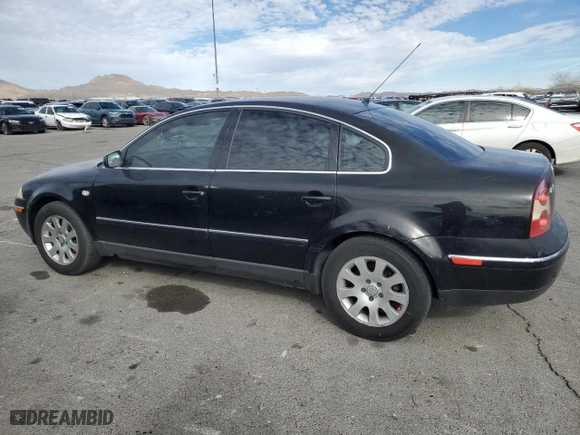 2003 Volkswagen Passat GLS with VIN WVWPD63BX3P113713, listed as a Copart auction lot 46002415 with 206,144 mi miles and Salvage Title. Bid and sale history available at carsss.com. Image 2.