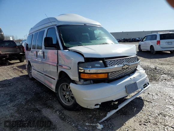 2005 Chevrolet Express Cargo Van YF7 Upfitter with VIN 1GBFG15TX51212747, listed as a Copart auction lot 49425925 with 74,685 mi miles and Salvage Title. Bid and sale history available at carsss.com. Image 4.