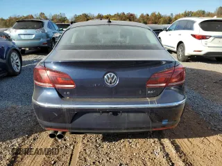 2014 Volkswagen CC R-Line with VIN WVWBP7AN8EE506189, listed as a Copart auction lot 75362924 with 124,692 mi miles and Clean Title. Bid and sale history available at carsss.com. Image 6.