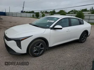 2025 Kia K4 LXS with VIN 3KPFT4DE2SE015916, listed as a Copart auction lot 51235505 with 11,364 mi miles and Clean Title. Bid and sale history available at carsss.com. Image 1.