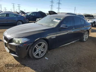 2016 BMW 5 Series 535i xDrive with VIN WBA5B3C51GG252637, listed as a Copart auction lot 42717055 with 104,466 mi miles and Salvage title. Bid and sale history available at DreamBid. Image 1.