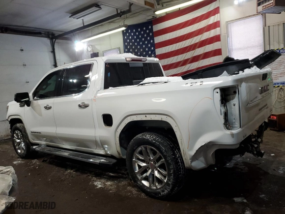 2020 GMC Sierra 1500 SLT with VIN 3GTU9DED7LG420932, listed as a Copart auction lot 43414455 with 71,564 mi miles and Salvage Title. Bid and sale history available at carsss.com. Image 2.