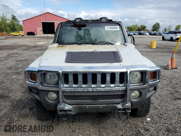 2006 Hummer H3 with VIN 5GTDN136968232026, listed as a Copart auction lot 72406484 with 0 mi miles and Non Repairable. Bid and sale history available at carsss.com. Image 5.