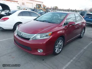2011 Lexus HS 250h with VIN JTHBB1BA6B2043942, listed as a IAAI auction lot 41819747 with 206,230 mi miles. Bid and sale history available at carsss.com. Image 2.