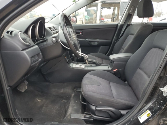2008 Mazda Mazda3 s Sport with VIN JM1BK343781134650, listed as a Copart auction lot 50609555 with 106,018 mi miles and Salvage Title. Bid and sale history available at carsss.com. Image 7.