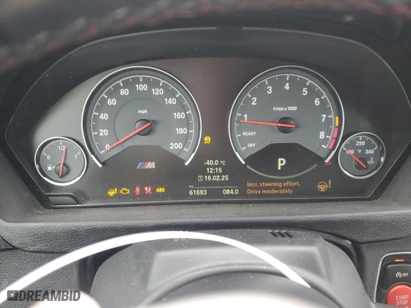 2020 BMW M4 with VIN WBS4Z9C09L5P37592, listed as a Copart auction lot 45895985 with 61,693 mi miles and Salvage Title. Bid and sale history available at carsss.com. Image 9.