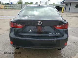 2014 Lexus IS 250 with VIN JTHCF1D21E5000577, listed as a Copart auction lot 56683535 with 110,430 mi miles and Salvage title. Bid and sale history available at DreamBid. Image 6.
