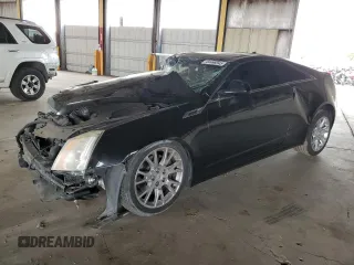 2013 Cadillac CTS Coupe Premium with VIN 1G6DP1E33D0160579, listed as a Copart auction lot 44466945 with 0 mi miles and Salvage Title. Bid and sale history available at carsss.com. Image 1.