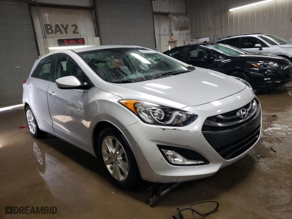 2013 Hyundai Elantra GT with VIN KMHD35LE1DU132403, listed as a Copart auction lot 48407235 with 29,827 mi miles and Salvage Title. Bid and sale history available at carsss.com. Image 4.