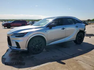 2023 Lexus RX 500h F Sport Performance z VIN 2T2BCMEA6PC006244, wystawiony jako Copart lot #53938605 z przebiegiem 13 841 mil mil oraz Szkoda całkowita • Salvage title. Historia ofert i sprzedaży dostępna na DreamBid. Obrazek 1.