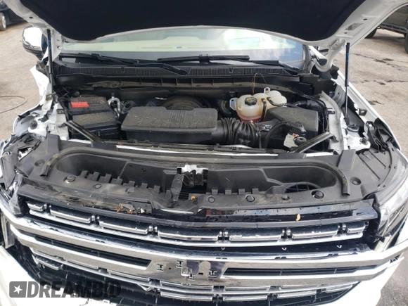 2024 Chevrolet Tahoe Premier with VIN 1GNSCSKD8RR247861, listed as a Copart auction lot 58767795 with 27,303 mi miles and Salvage title. Bid and sale history available at DreamBid. Image 12.