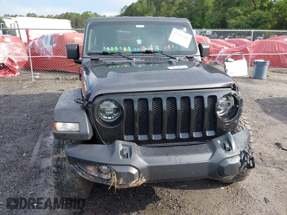 2021 Jeep Wrangler Unlimited Willys с VIN 1C4HJXDG2MW646904, выставлен на аукционе IAAI как лот 42267506 с пробегом 55 530 миль миль и . История ставок и продаж доступна на DreamBid. Изображение 13.