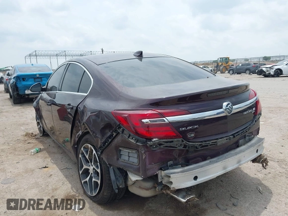 2017 Buick Regal with VIN 2G4GM5EX9H9113819, listed as a IAAI auction lot 42255633 with 97,281 mi miles and . Bid and sale history available at DreamBid. Image 3.