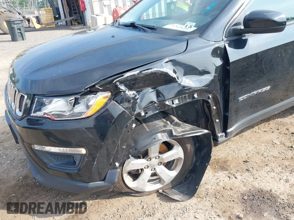 2021 Jeep Compass Latitude with VIN 3C4NJDBB7MT541189, listed as a IAAI auction lot 42429556 with 44,056 mi miles and . Bid and sale history available at DreamBid. Image 18.