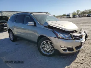 2015 Chevrolet Traverse LT with VIN 1GNKVGKD5FJ336918, listed as a Copart auction lot 53041795 with 119,745 mi miles and Salvage title. Bid and sale history available at DreamBid. Image 4.