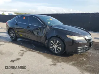 2016 Acura TLX with VIN 19UUB1F34GA001113, listed as a Copart auction lot 61598035 with 127,792 mi miles and Salvage title. Bid and sale history available at DreamBid. Image 4.