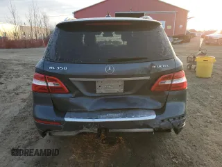 2014 Mercedes-Benz M 350 with VIN 4JGDA2EB4EA424086, listed as a Copart auction lot 48661845 with 131,818 mi miles and Salvage Title. Bid and sale history available at DreamBid. Image 6.