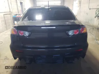 2014 Mitsubishi Lancer Evolution MR with VIN JA32W5FV4EU025232, listed as a Copart auction lot 89271835 with 85,902 mi miles and Salvage Title. Bid and sale history available at carsss.com. Image 6.