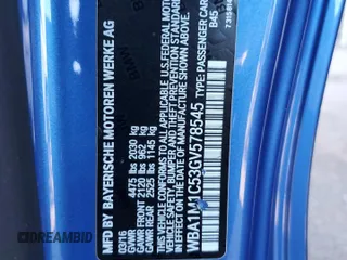 2016 BMW 2 Series M235i with VIN WBA1M1C53GV578545, listed as a Copart auction lot 83549824 with 75,275 mi miles and Salvage Title. Bid and sale history available at carsss.com. Image 12.