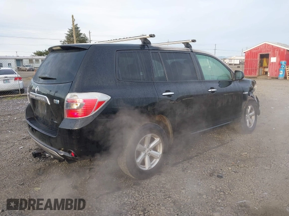 2008 Toyota Highlander Hybrid with VIN JTEEW41A482008875, listed as a IAAI auction lot 41390272 with 177,042 mi miles. Bid and sale history available at carsss.com. Image 4.
