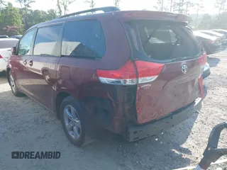 2012 Toyota Sienna LE AAS with VIN 5TDKK3DC8CS263136, listed as a IAAI auction lot 42404929 with 229,848 mi miles and . Bid and sale history available at DreamBid. Image 3.