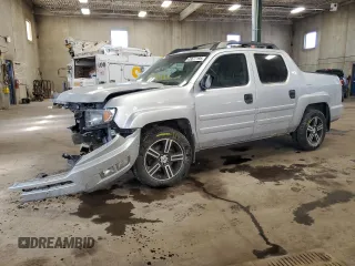2013 Honda Ridgeline Sport with VIN 5FPYK1F74DB005983, listed as a Copart auction lot 45677195 with 161,955 mi miles and Salvage Title. Bid and sale history available at carsss.com. Image 1.