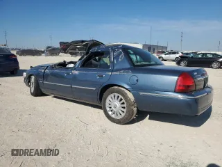 2009 Mercury Grand Marquis LS with VIN 2MEHM75V39X609343, listed as a Copart auction lot 87312744 with Not Provided miles and Non Repairable. Bid and sale history available at DreamBid. Image 2.