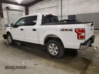 2018 Ford F-150 XL with VIN 1FTEW1E51JKD25812, listed as a Copart auction lot 58729825 with 136,031 mi miles and Salvage title. Bid and sale history available at DreamBid. Image 2.