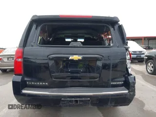2019 Chevrolet Suburban Premier with VIN 1GNSKJKC7KR261826, listed as a IAAI auction lot 41652451 with 127,032 mi miles and . Bid and sale history available at DreamBid. Image 16.
