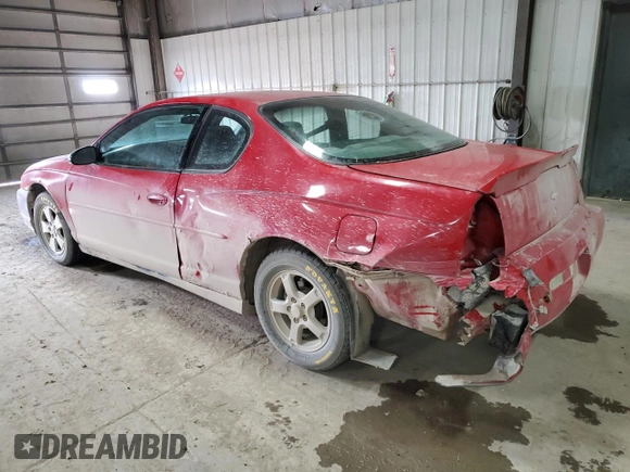 2003 Chevrolet Monte Carlo LS with VIN 2G1WW12E539326564, listed as a Copart auction lot 85610334 with 211,142 mi miles and Salvage Title. Bid and sale history available at carsss.com. Image 2.