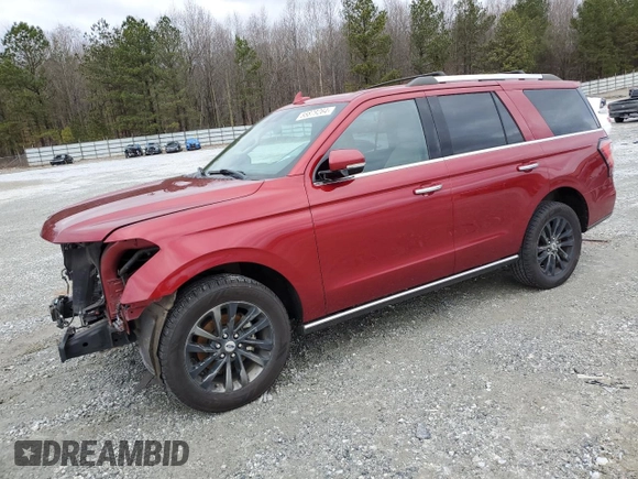 2019 Ford Expedition Limited with VIN 1FMJU1KT1KEA32172, listed as a Copart auction lot 85879264 with 111,276 mi miles and Salvage Title. Bid and sale history available at carsss.com. Image 1.