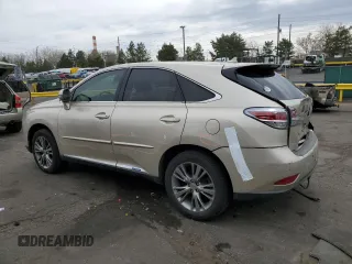 2013 Lexus RX 450h with VIN JTJZB1BA3D2008890, listed as a Copart auction lot 49958315 with 201,231 mi miles and Salvage title. Bid and sale history available at DreamBid. Image 2.