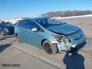 2015 Toyota Prius Four with VIN JTDKN3DU9F1902724, listed as a IAAI auction lot 41364299 with 63,982 mi miles. Bid and sale history available at carsss.com. Image 1.