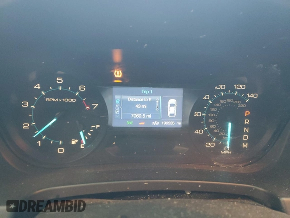 2014 Ford Explorer with VIN 1FM5K8B85EGC25624, listed as a Copart auction lot 45692225 with 196,535 mi miles and Salvage Title. Bid and sale history available at carsss.com. Image 9.
