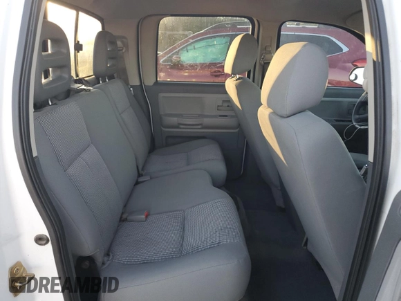 2007 Dodge Dakota SLT with VIN 1D7HE48N67S122636, listed as a Copart auction lot 81251054 with 233,584 mi miles and Salvage Title. Bid and sale history available at DreamBid. Image 10.