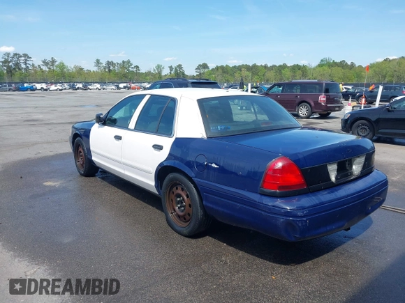 2008 Ford Police Interceptor with VIN 2FAHP71V38X172561, listed as a IAAI auction lot 41907329 with Not provided miles and . Bid and sale history available at DreamBid. Image 3.