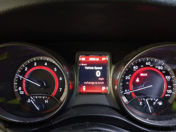 2016 Dodge Journey Crossroad Plus with VIN 3C4PDDGG7GT220763, listed as a IAAI auction lot 42292534 with 89,943 mi miles and . Bid and sale history available at DreamBid. Image 7.