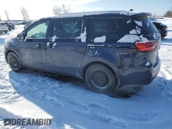 2020 Kia Sedona LX with VIN KNDMB5C11L6655704, listed as a Copart auction lot 41989095 with 88,318 mi miles and Salvage Title. Bid and sale history available at carsss.com. Image 2.