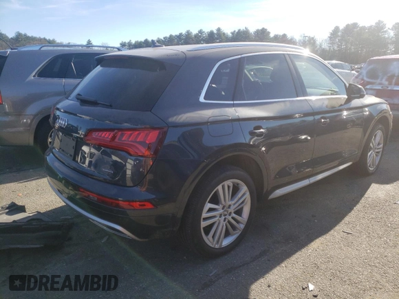 2020 Audi Q5 Premium Plus with VIN WA1BNAFY8L2055974, listed as a Copart auction lot 69586082 with 16,070 mi miles. Bid and sale history available at carsss.com. Image 3.