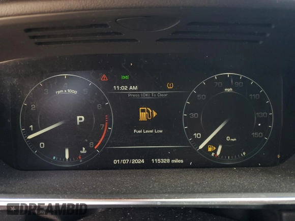 2014 Land Rover Range Rover with VIN SALGR2WF6EA144531, listed as a Copart auction lot 60423274 with 115,328 mi miles and Salvage Title. Bid and sale history available at DreamBid. Image 9.